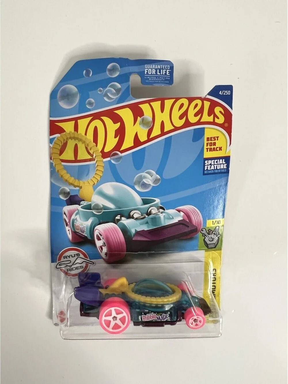 New in Package Hot Wheels Experimotors Series #1/10 Bubble Matic #4/250